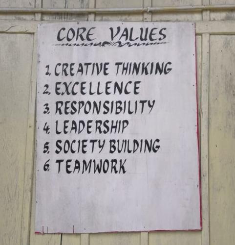 College Core Values