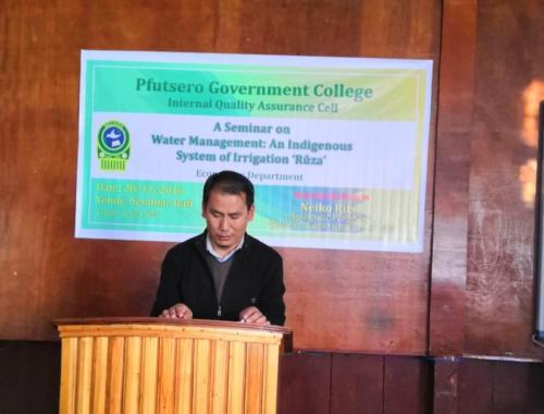 Seminar on Water Management 2016